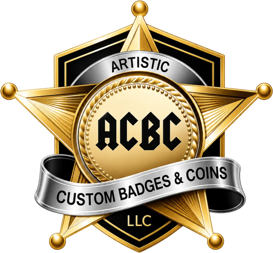 Artistic Custom Badges and Coins